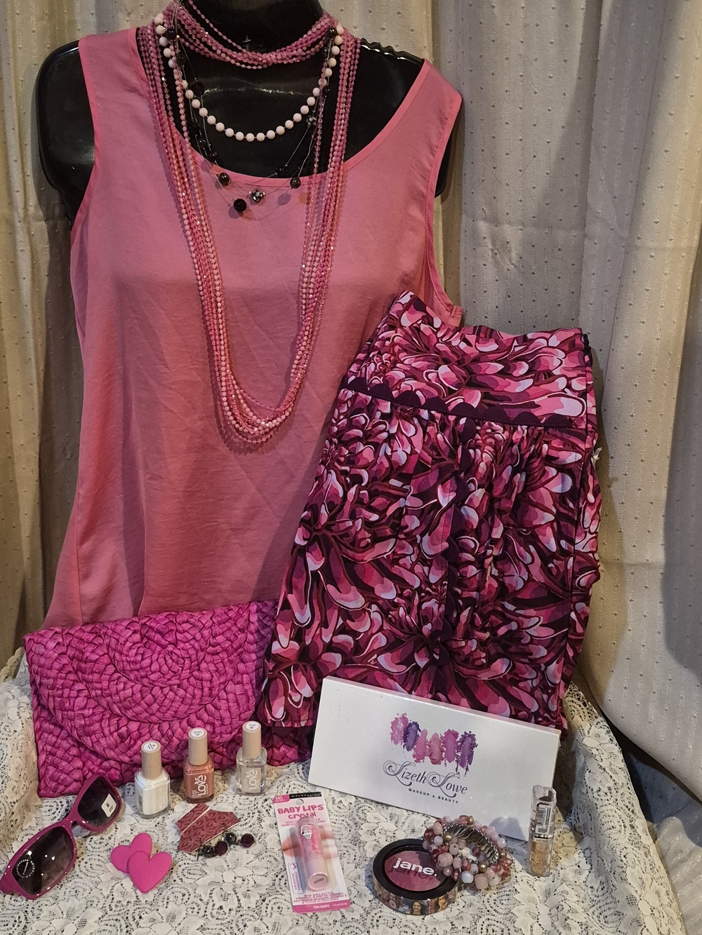NWT Kika Vargas x Target Skirt  Heartsoul Tank 15pc Pink Outfit Lot